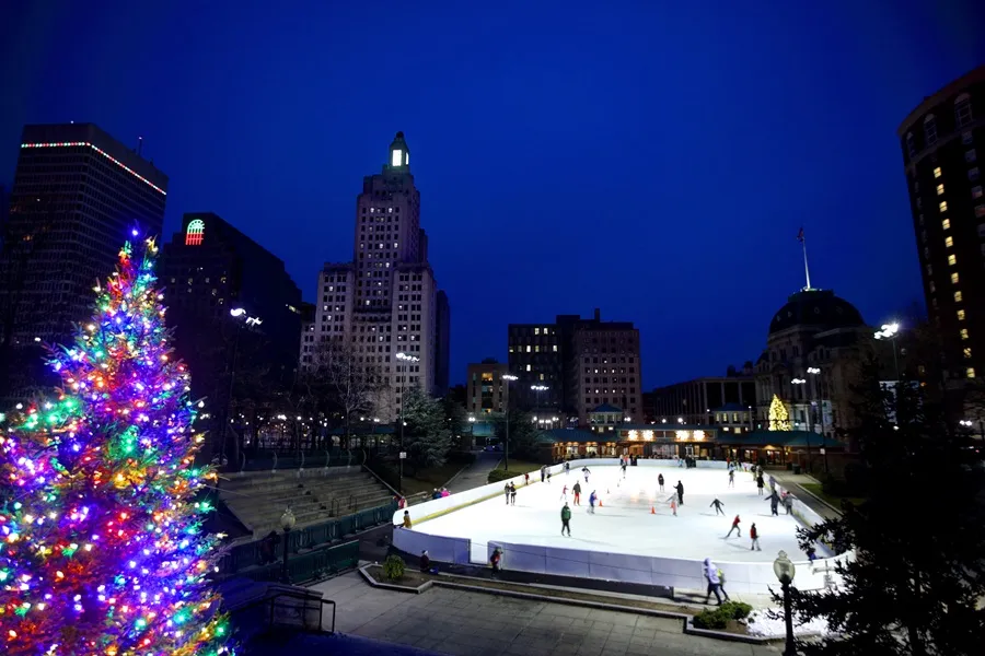 Christmas time in Providence, RI