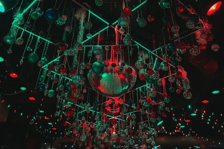 Xmas Bar at Good Night John Boy -Columbus, OH