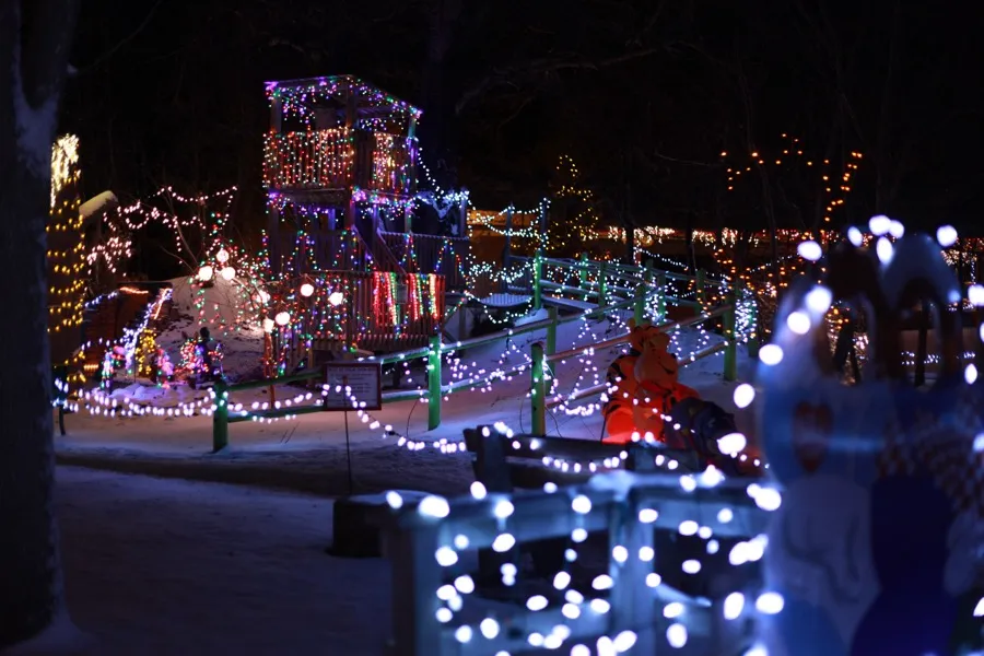 The Christmas Nights of Lights at Storybook Island - Rapid City, SD 