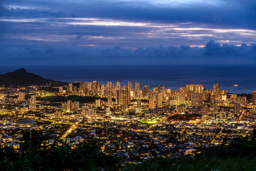 Honolulu, Hawaii city view