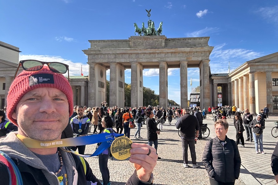 Ryan Smith Running Medal