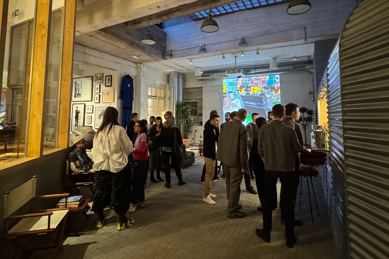 The cocktail at Coleccion SOLO new space in Madrid