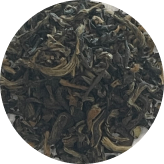 dry tea leaves