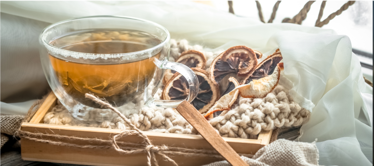 a cup of tea