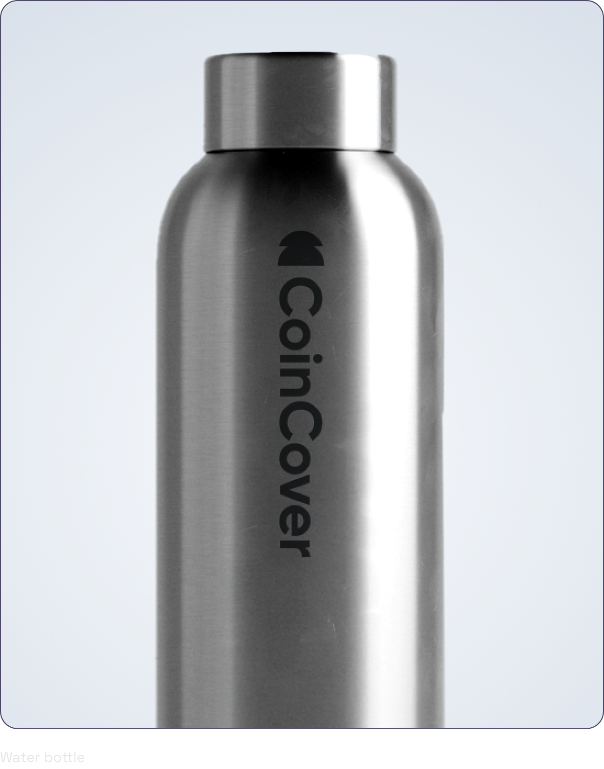 CoinCover water bottle
