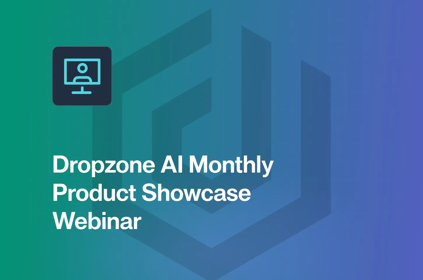 A webinar about a product showcase.