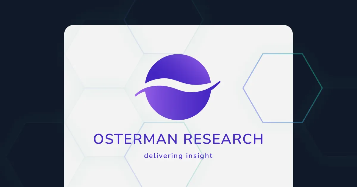 A logo for OsterMan Research.