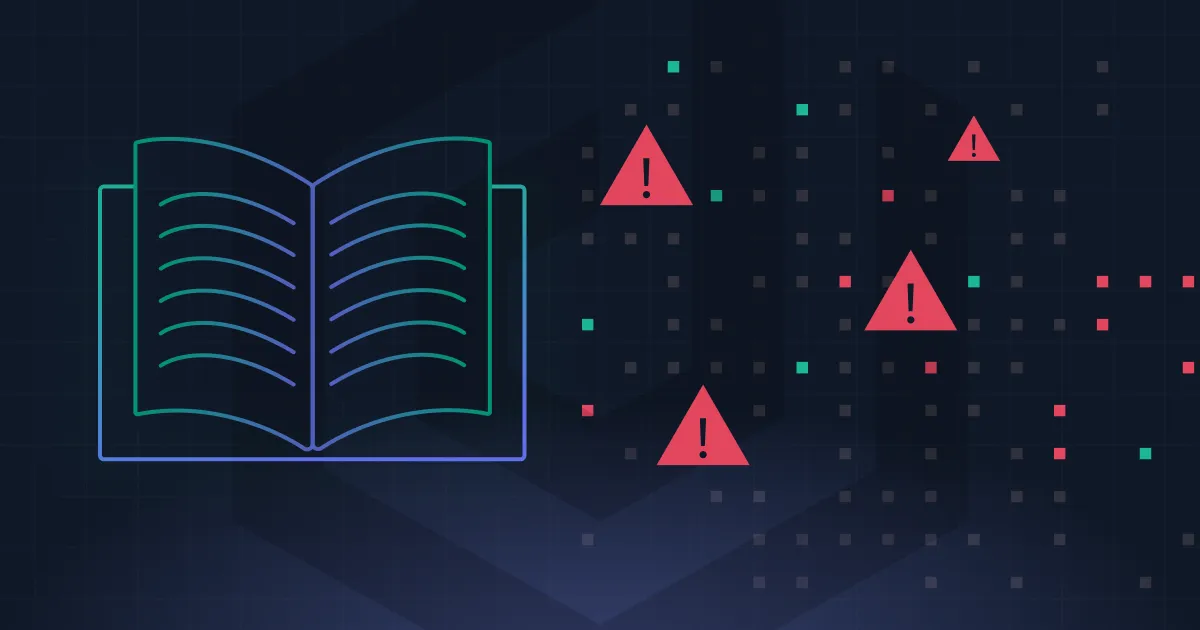 A book with a red exclamation mark on the cover.