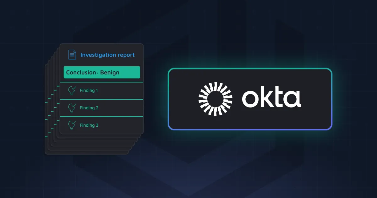 A blue and green screen with a white circle that says Okto.