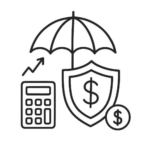 financial items like a calculator