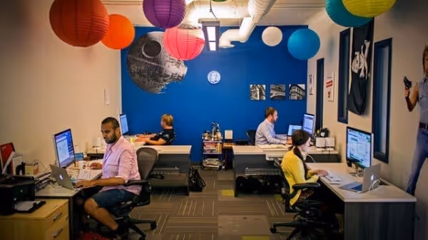 Shopify's office space is a great representation of their company culture