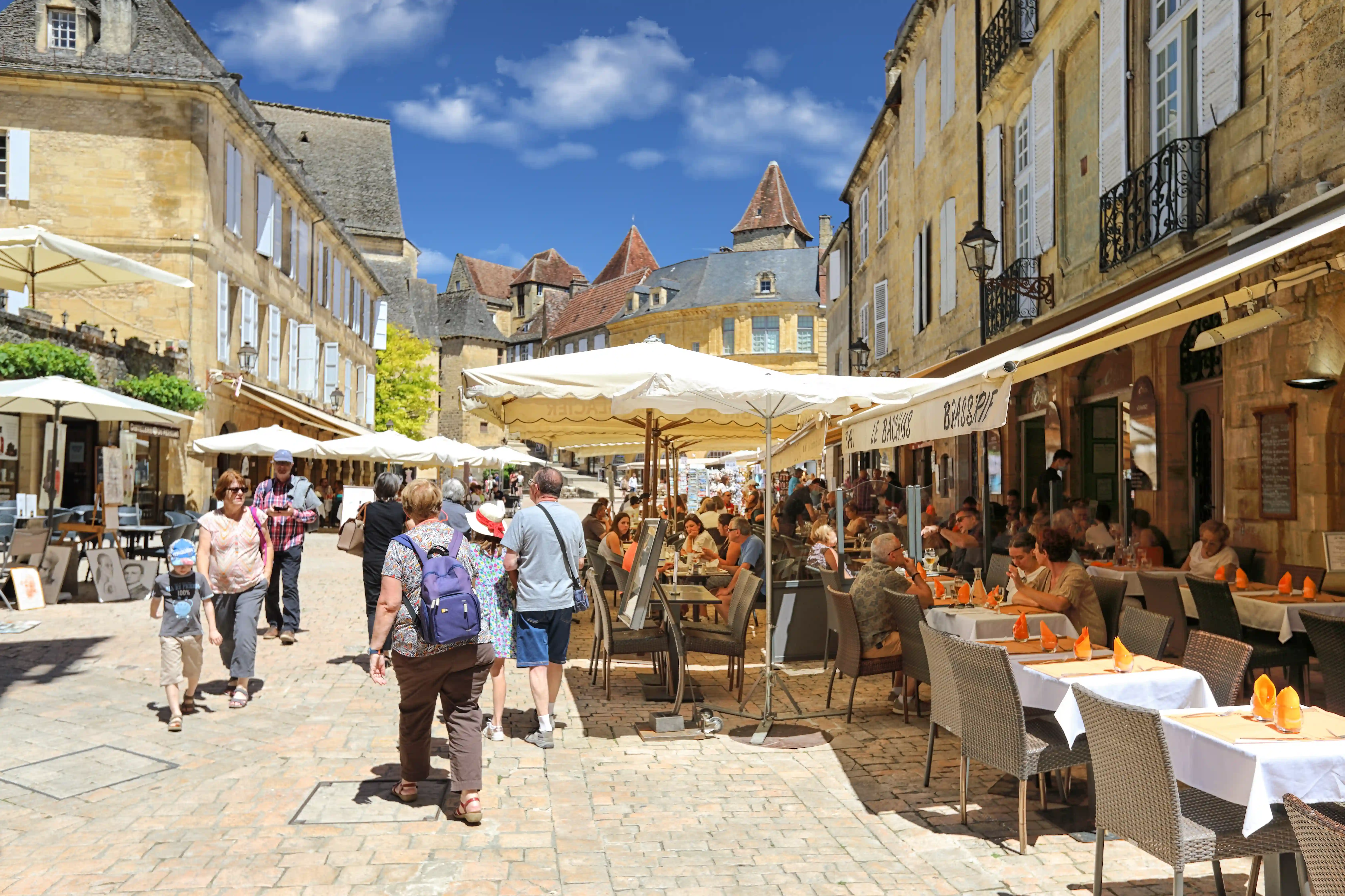 Photo du centre de Sarlat la Canéda dans le Lot.
Crédit : Luc Fauret photographe