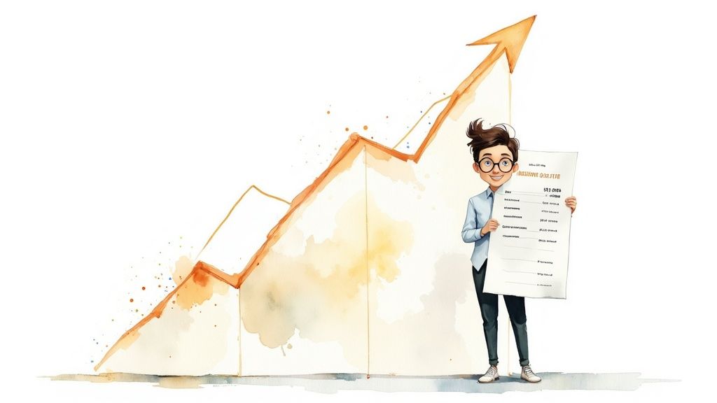 Une personne analysant des graphiques financiers sur un ordinateur, illustrant l'importance d'une interprétation correcte des données.