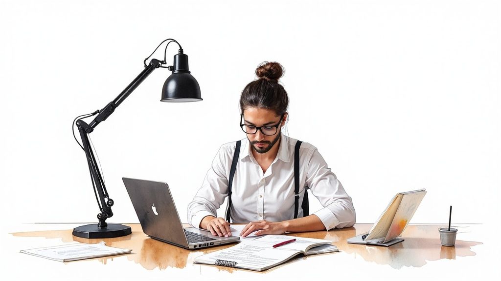 Facture de Service de Consulting Simple