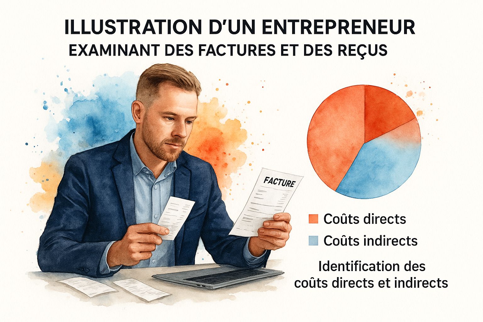 Infographic about comment calculer prix de vente