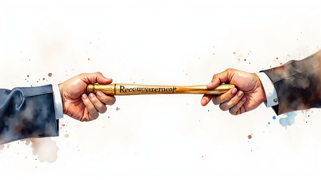 Homme d'affaires réfléchissant dans un bureau moderne