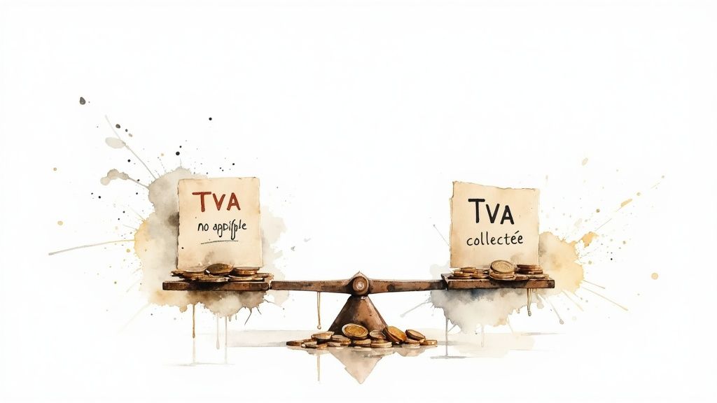 Calculatrice et documents de TVA pour un auto-entrepreneur