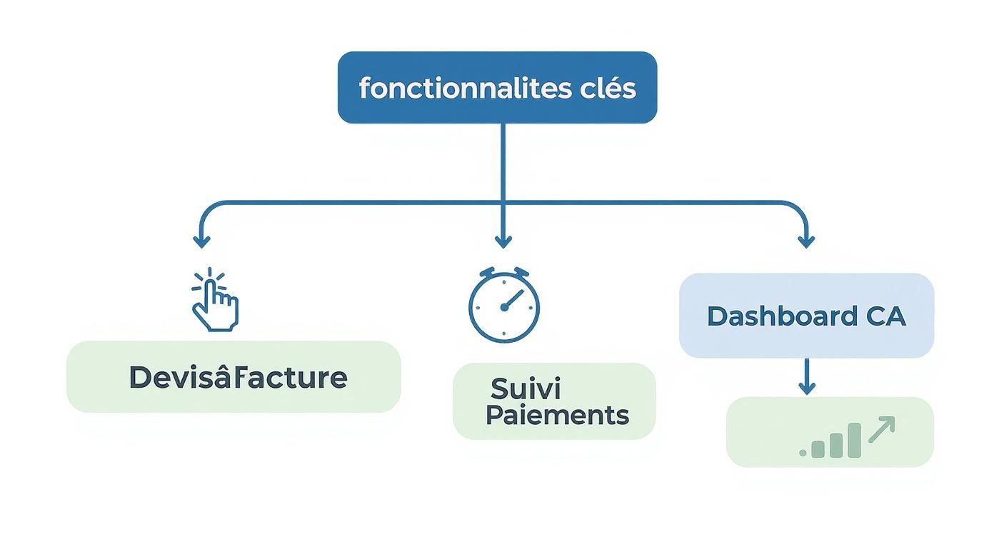 Infographic about logiciel de facturation gratuit pour auto entrepreneur