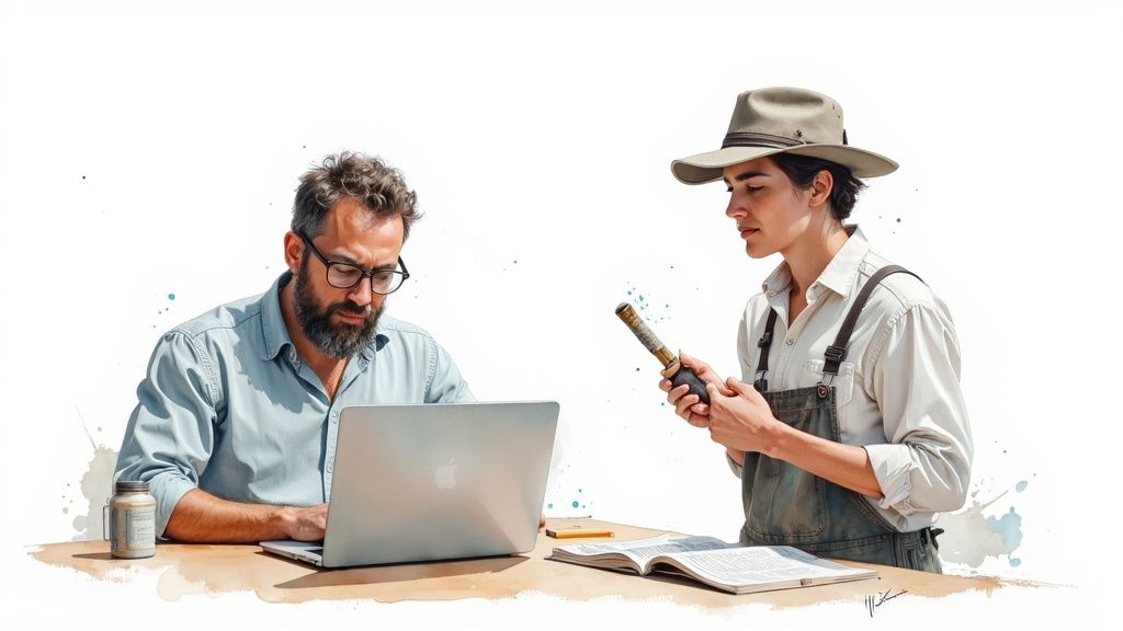 Calculatrice et documents comptables symbolisant la gestion de la TVA