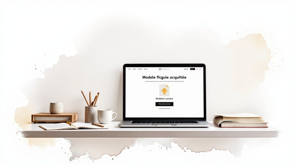 Factures organisées dans un classeur