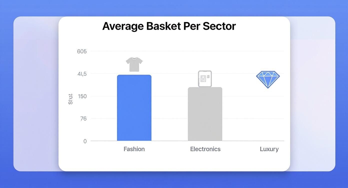 Infographic about panier moyen def