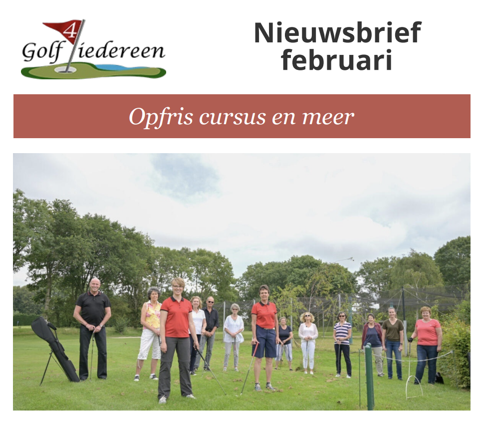 Opfris cursus en meer