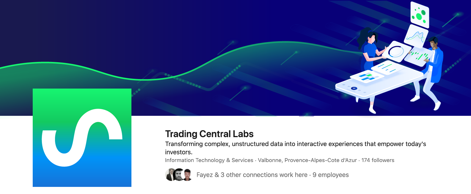 TC Labs Linkedin profile preview