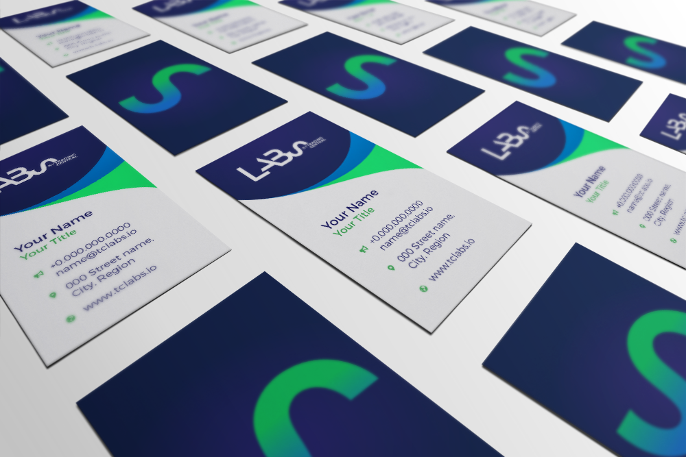 TC Labs business cards