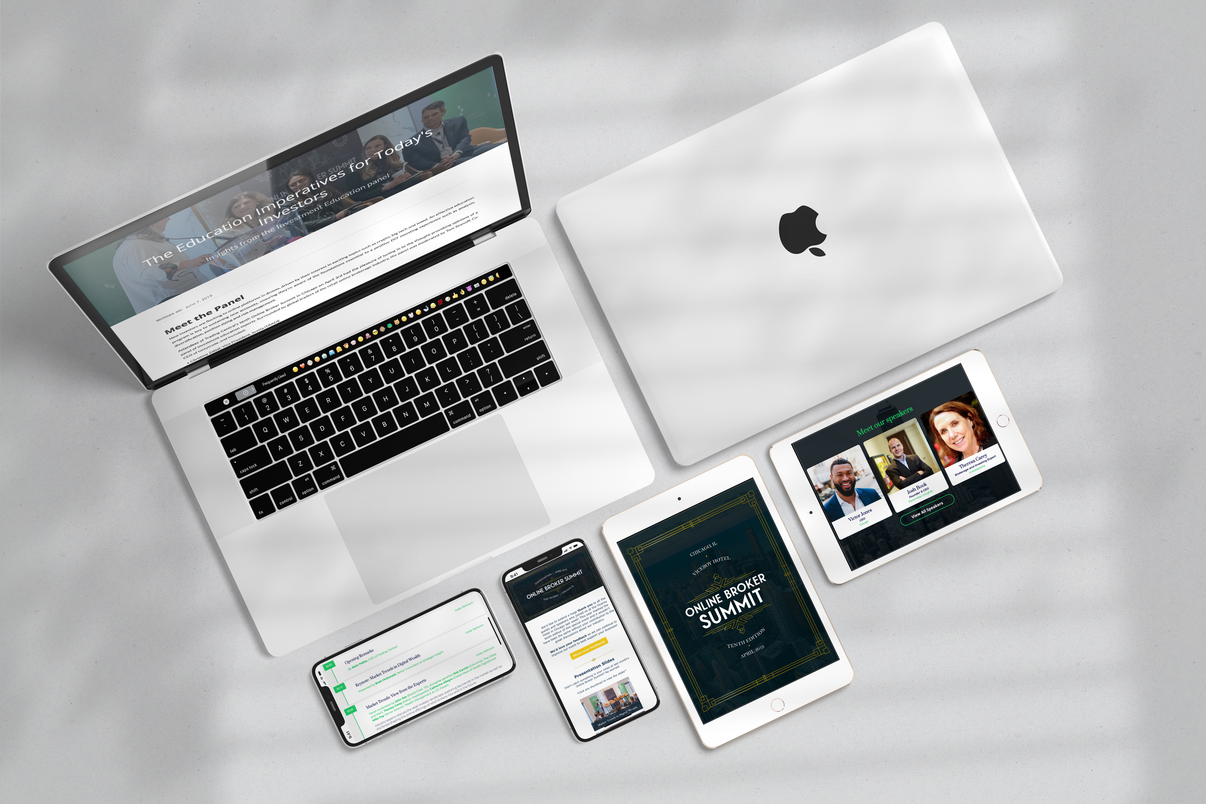 Sample of marketing materials created to support the event