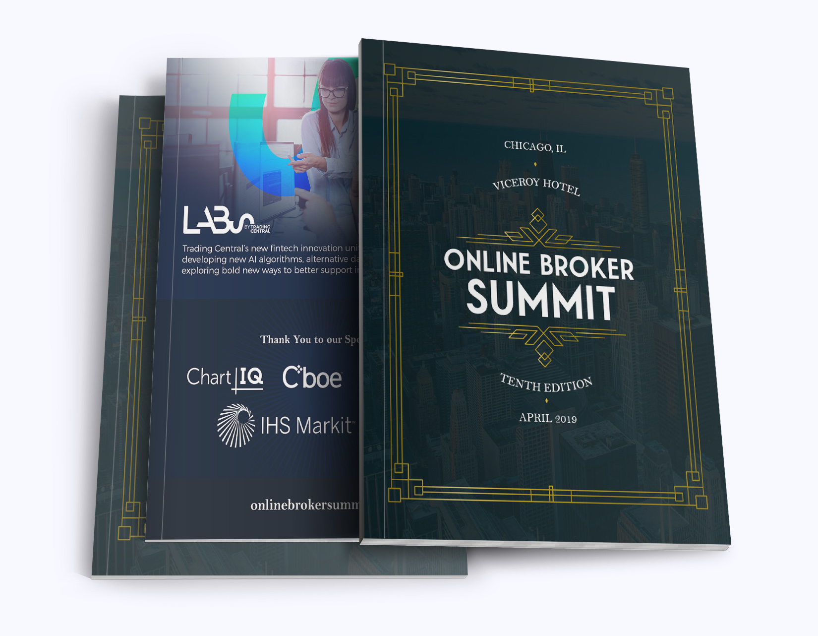 Supporting collateral from the 2019 Online Broker Summit in Chicago