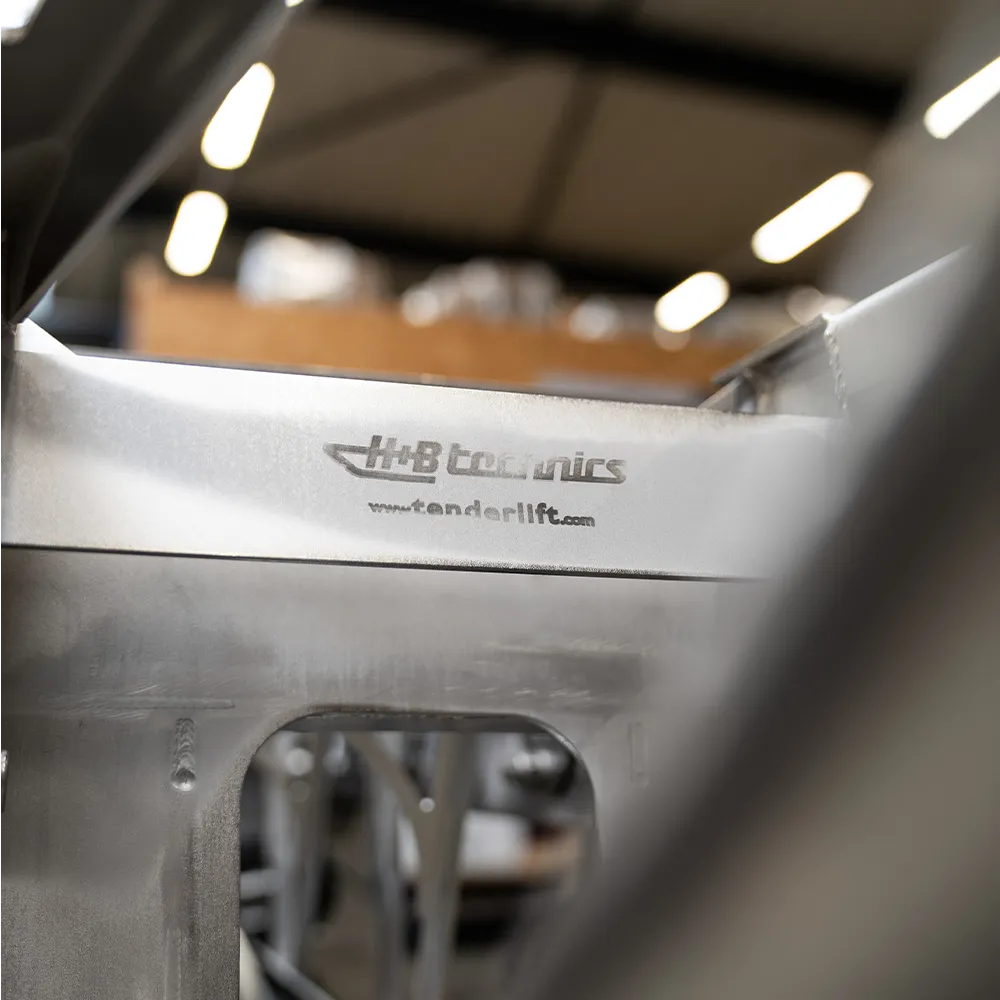 Edelstahl-Windentrommel bei der Fertigung bei H+B technics