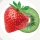 Morango com Kiwi