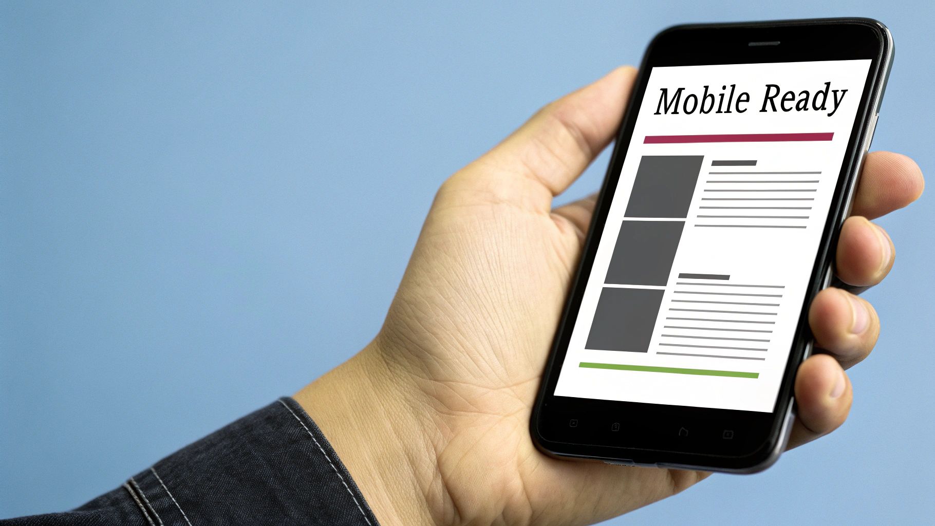 Mobile-First Responsive Design