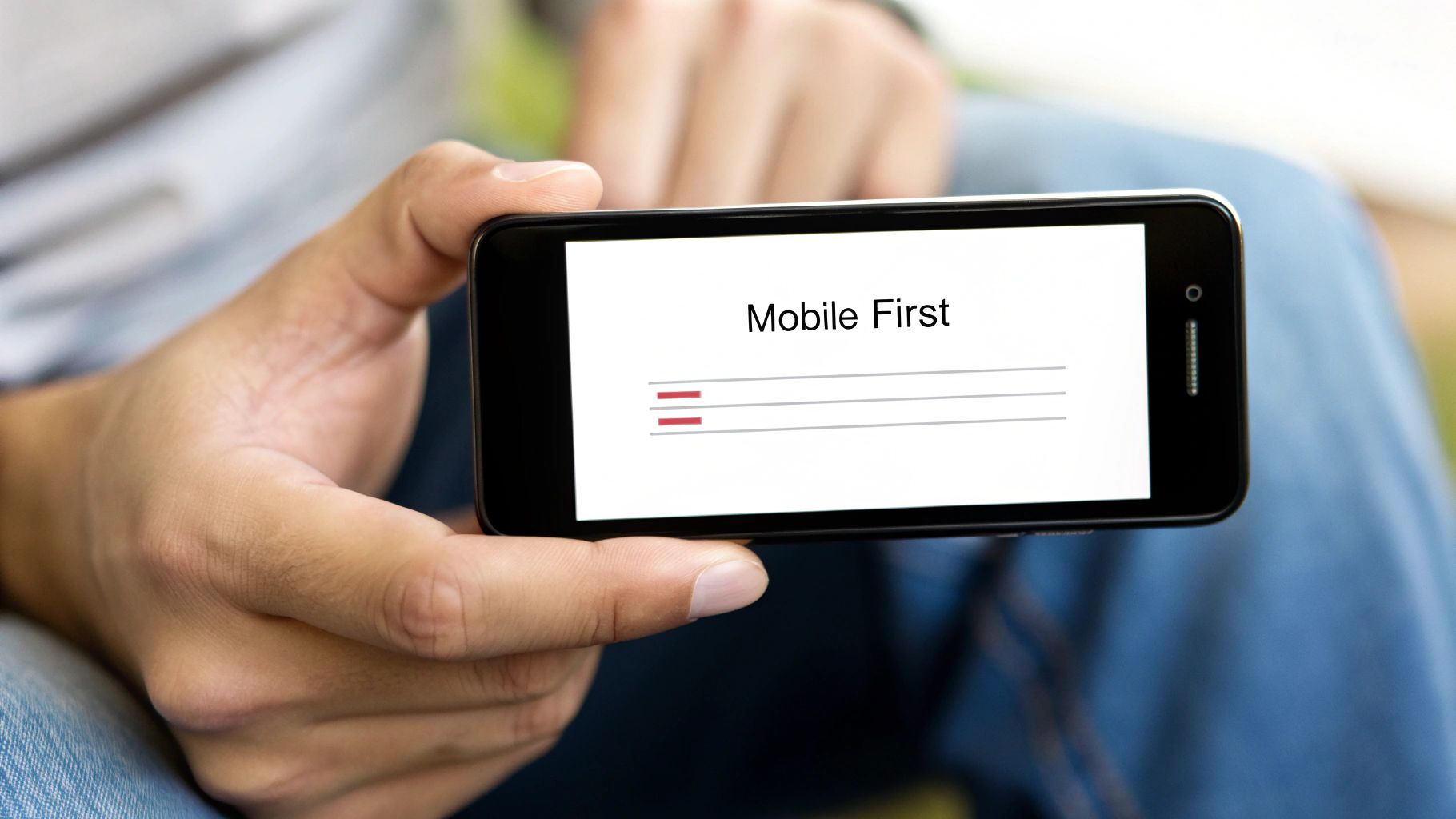 Mobile-First Responsive Design