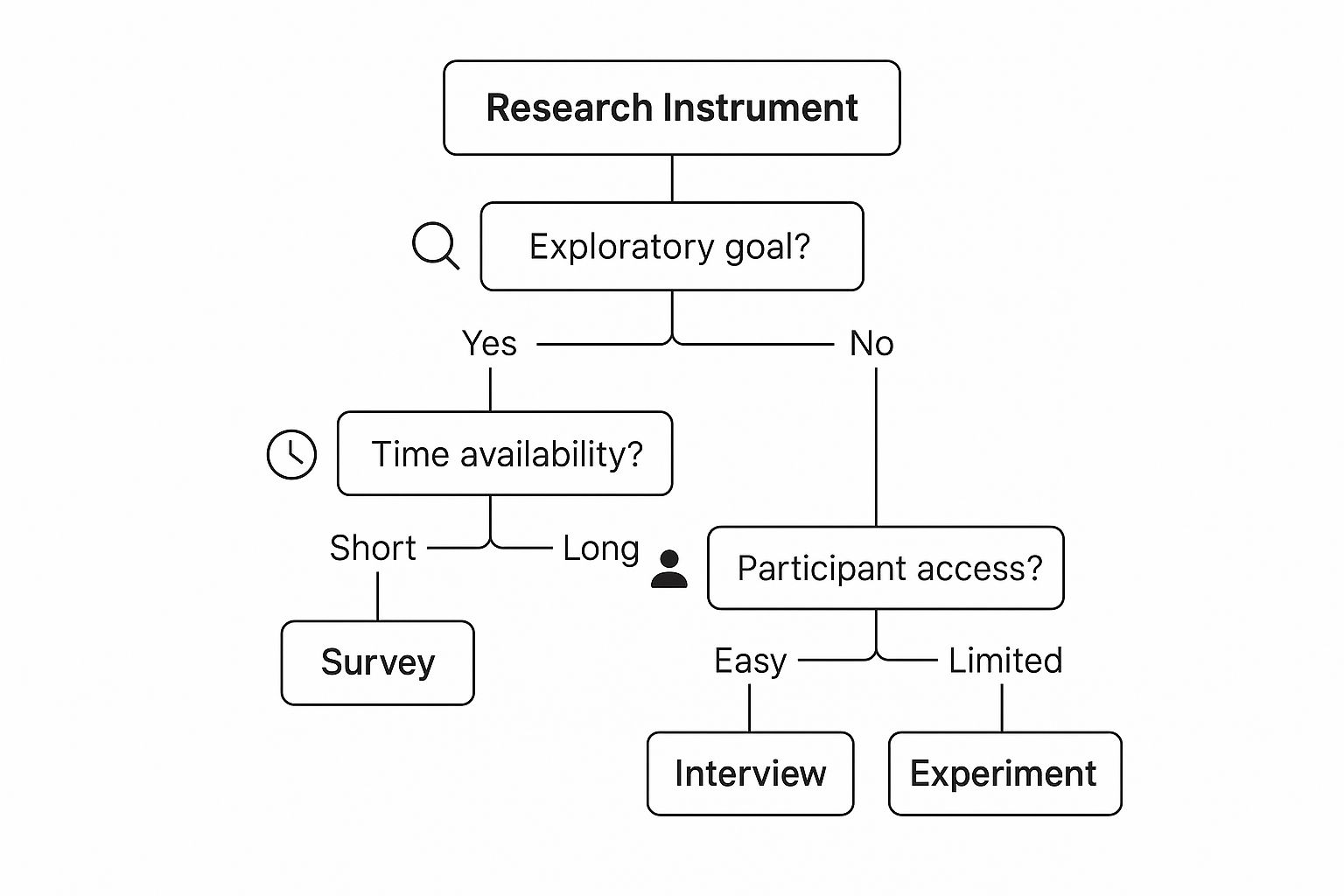 Infographic about how to conduct user research