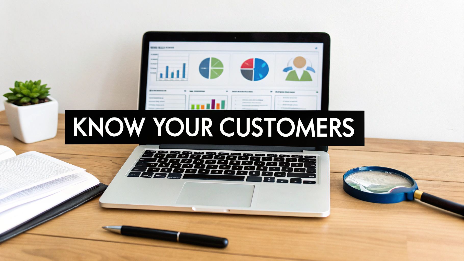 A compass pointing towards the word 'Purpose', symbolizing brand direction.