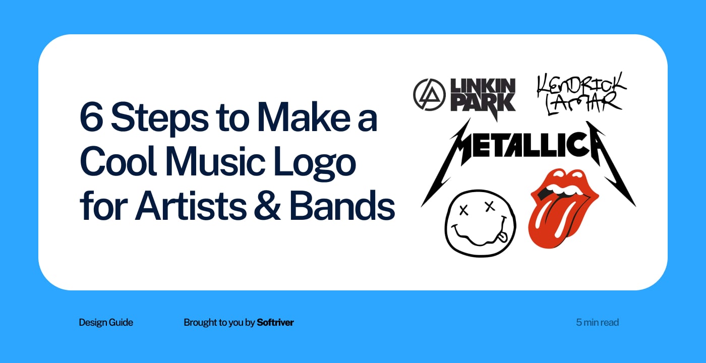 6 Steps to Make a Cool Music Logo for Artists & Bands