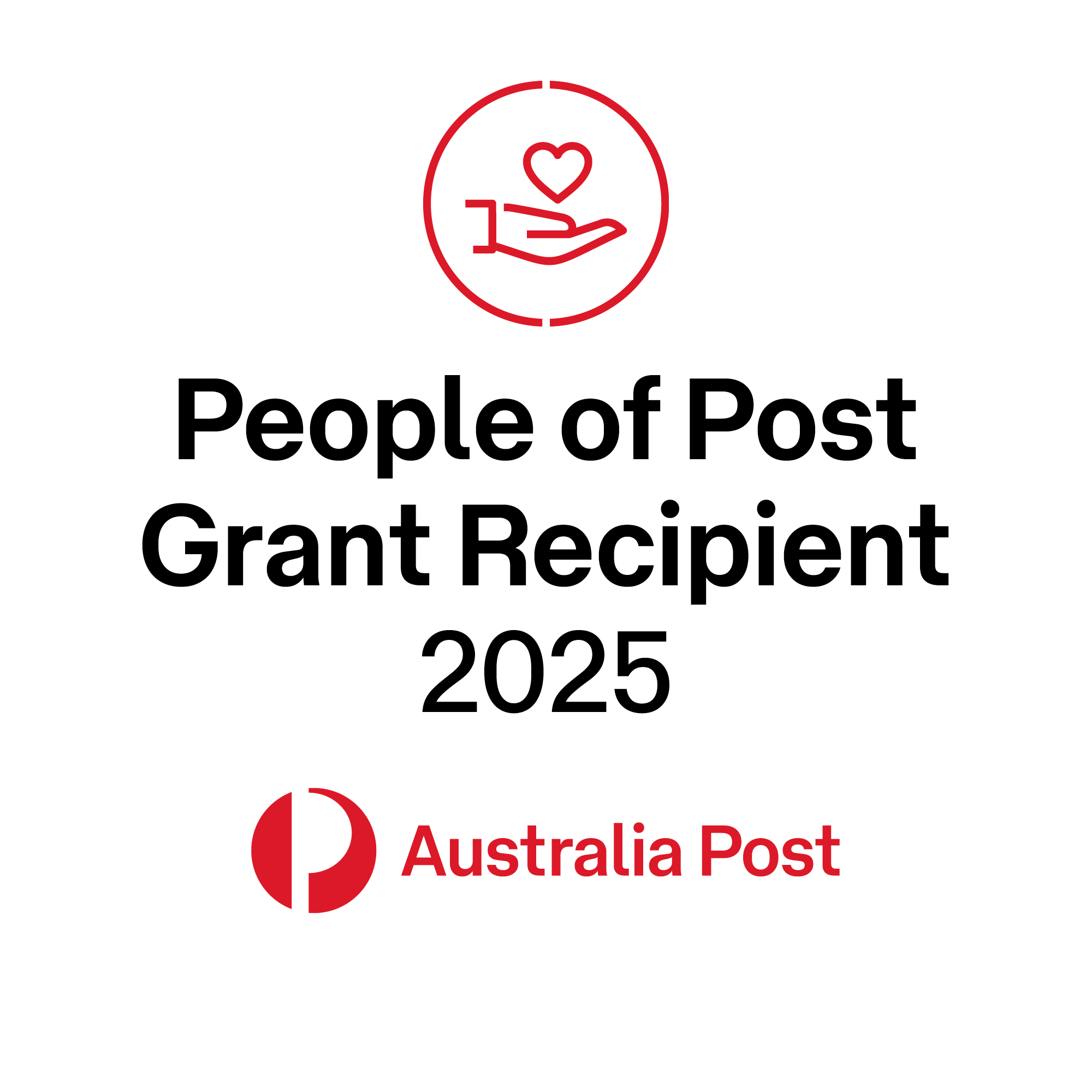 People of Post Grant Recipient 2025 Logo