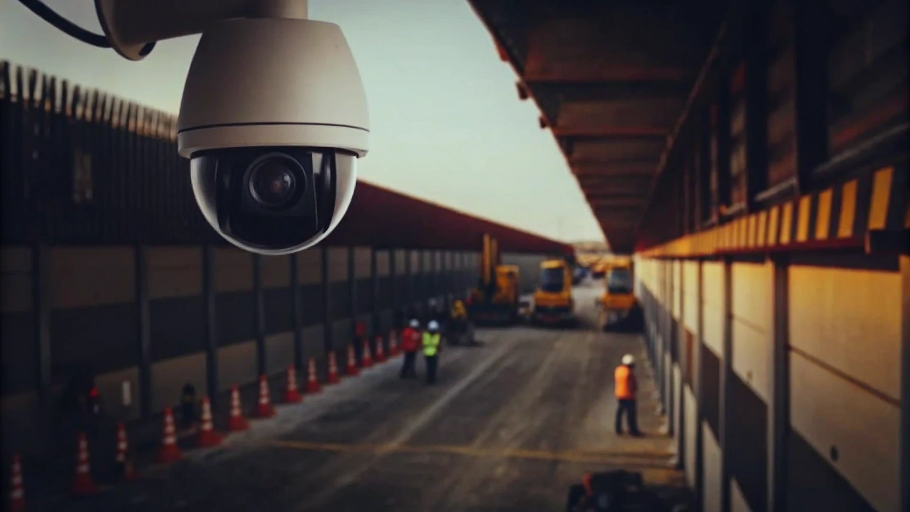 CCTV Installation on Construction Site