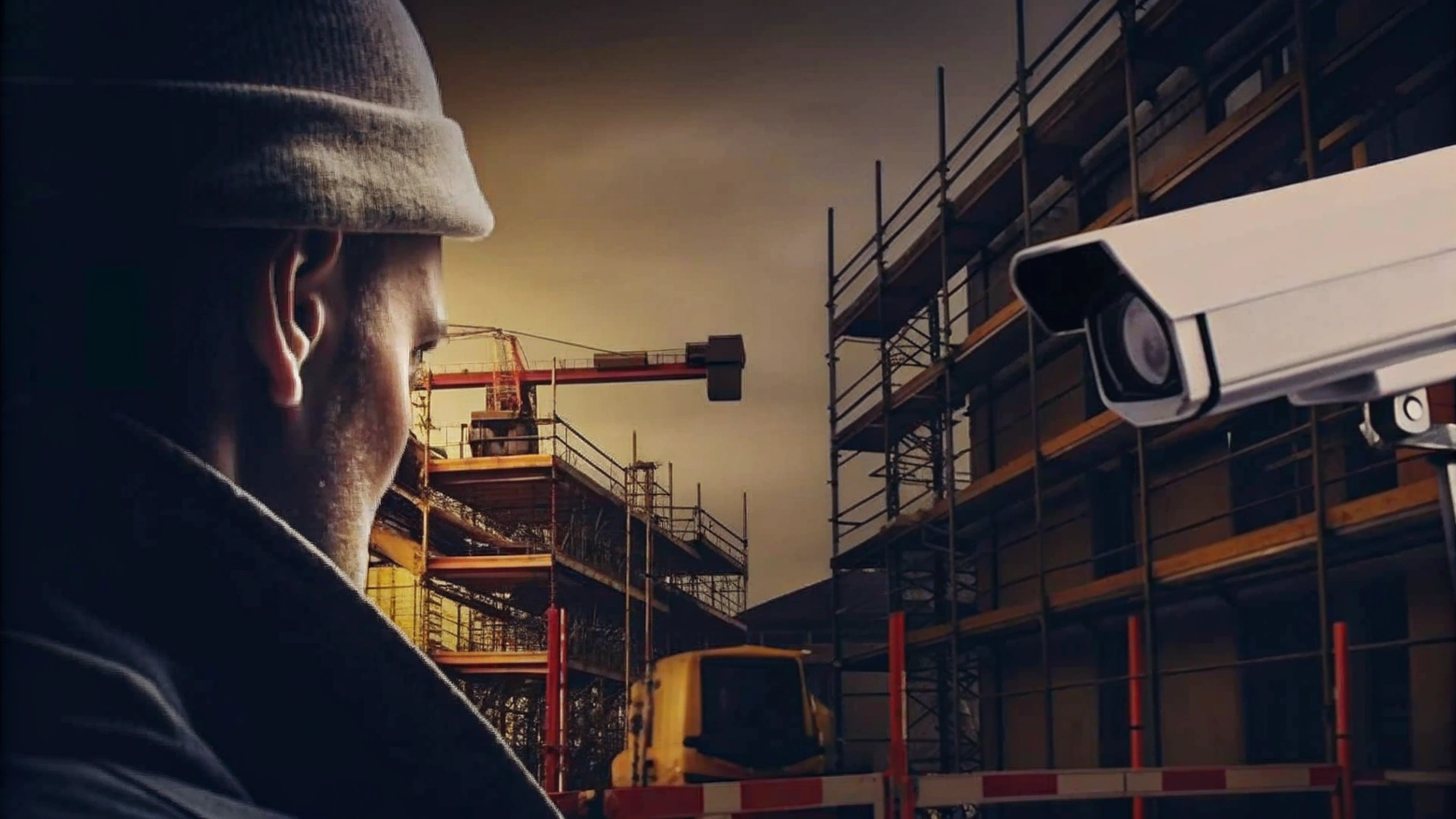Security Consultant Evaluating Construction Site