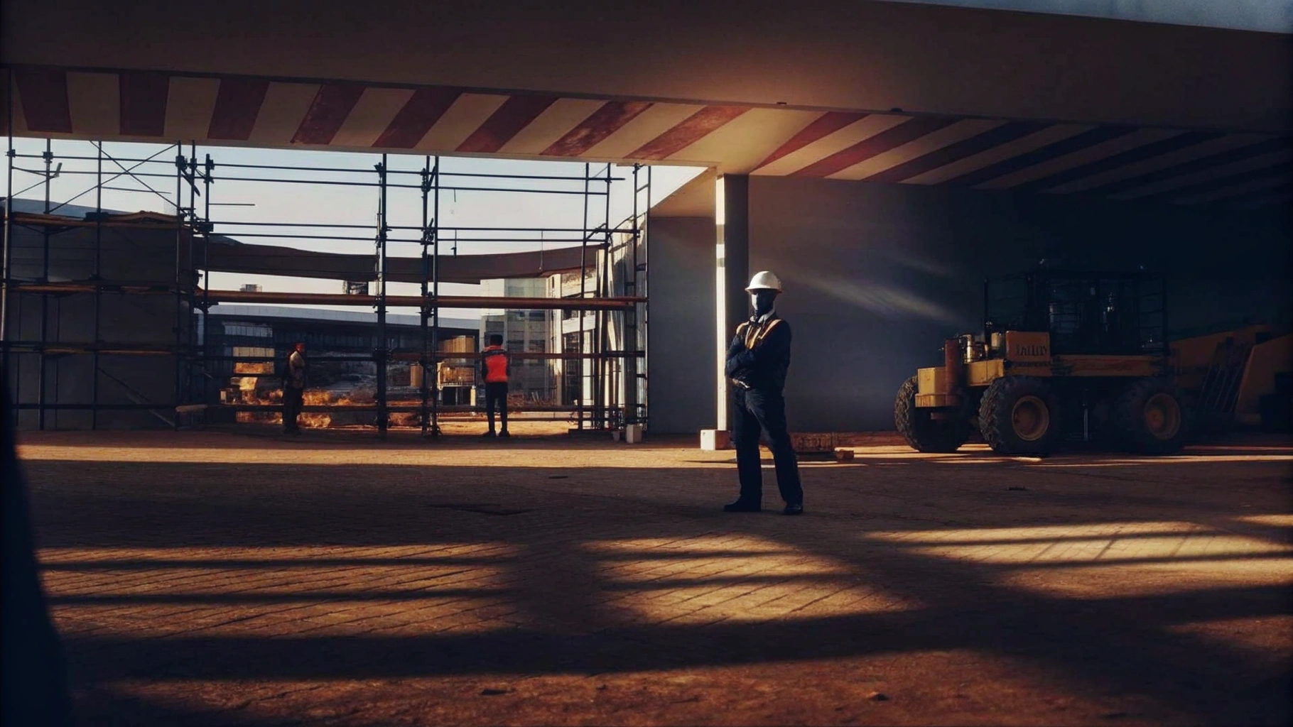 Manned Guarding at a Construction Site