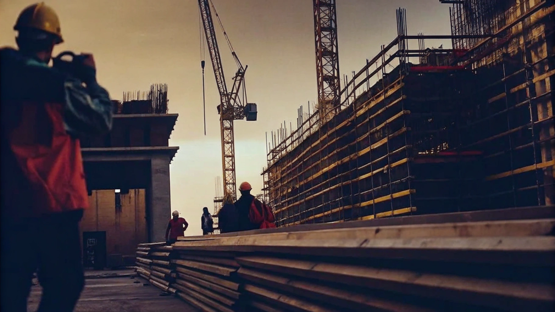 Advanced Security Technologies on a Construction Site
