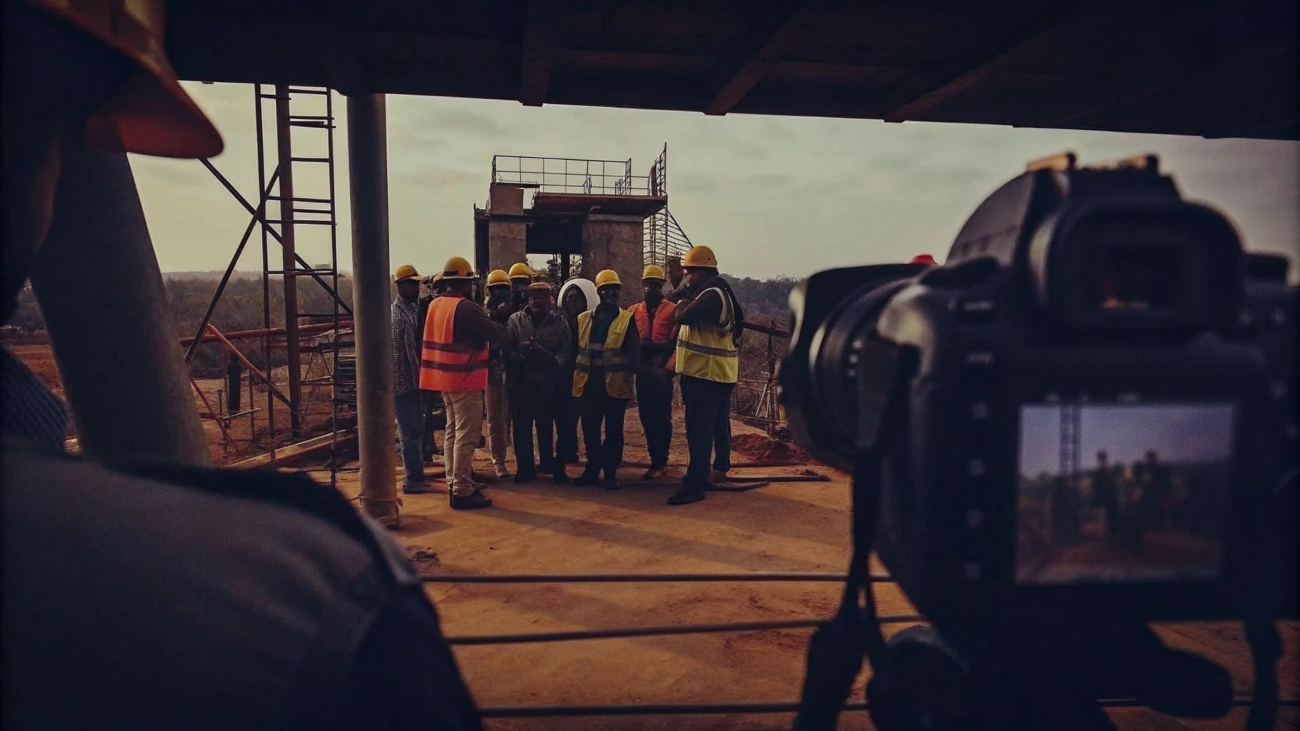 Safety Management Training on Construction Site