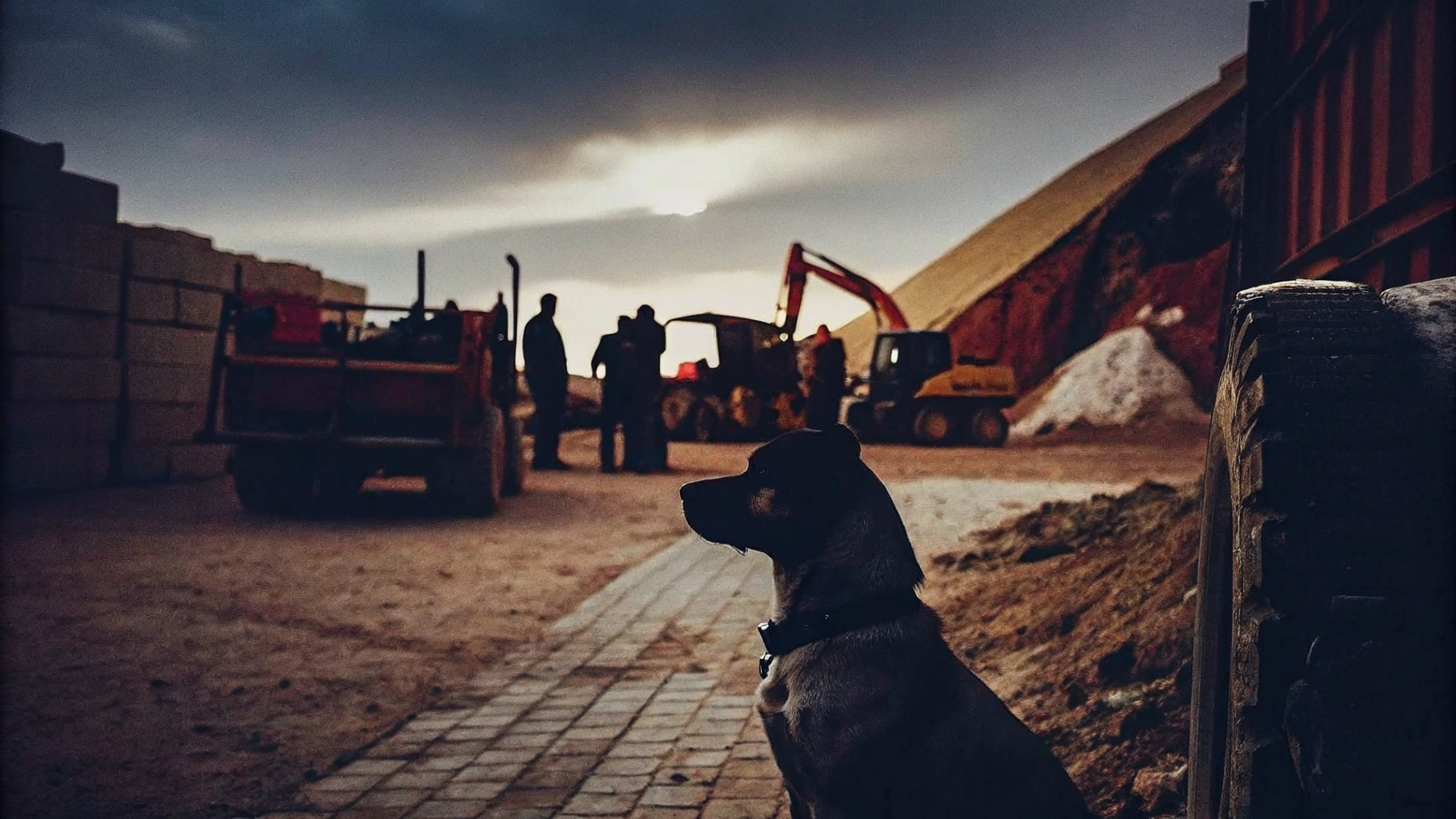 Security Dogs Enhancing Worker Confidence on Construction Sites