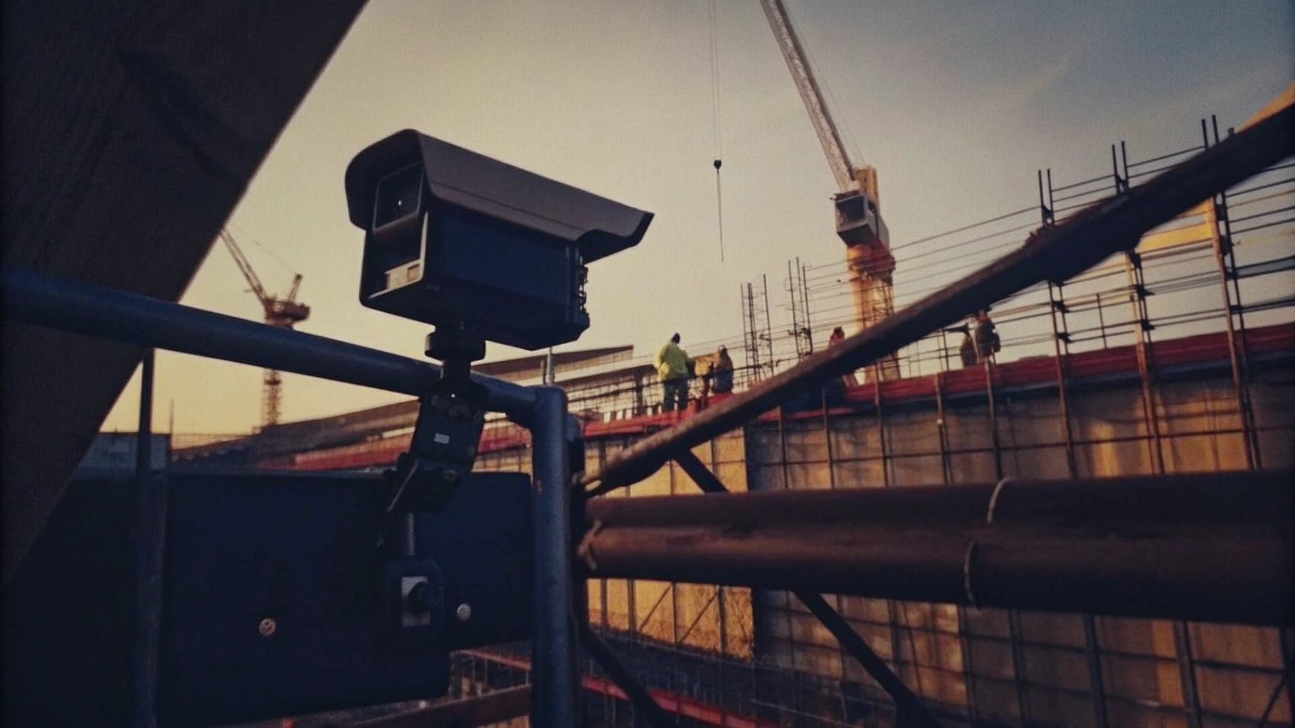 Monitored CCTV in Construction Security