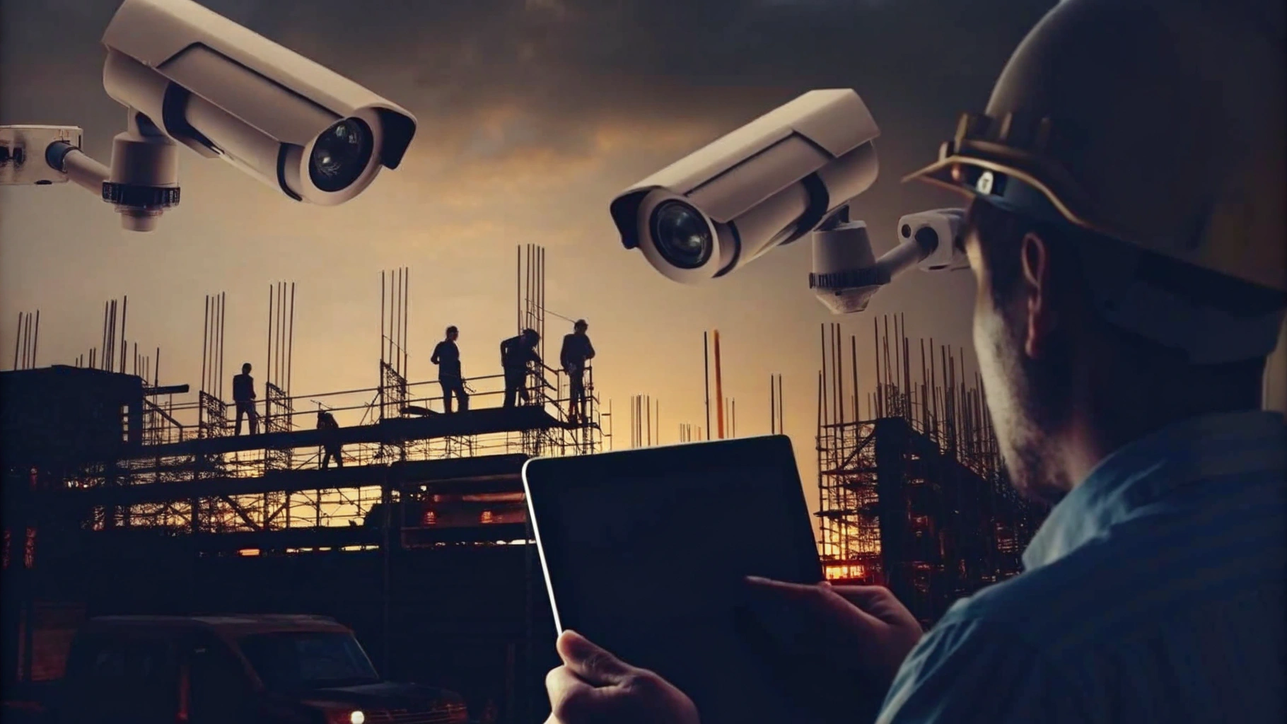 Remote Monitoring of Construction Site Security