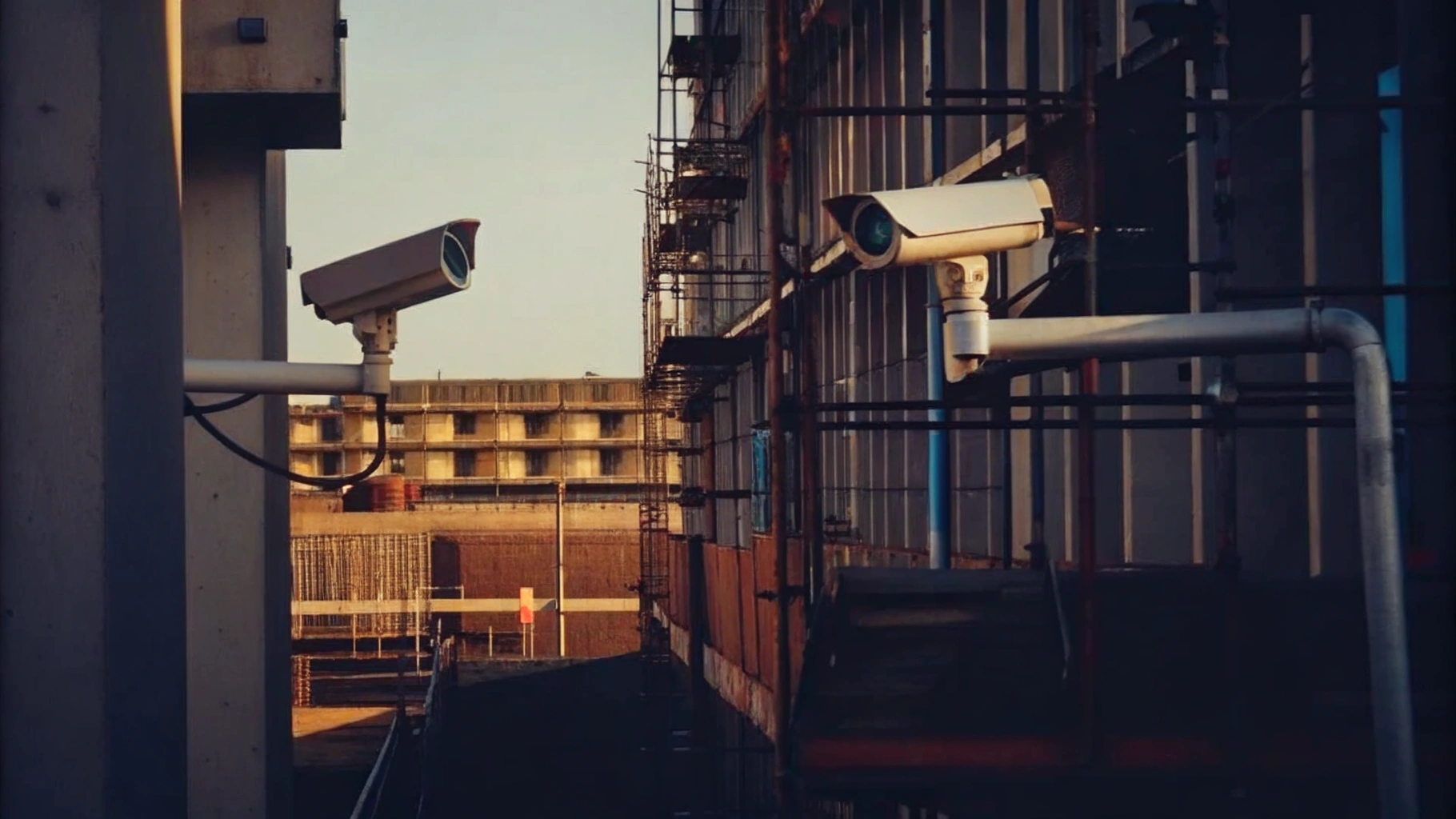 Surveillance Systems at Construction Site