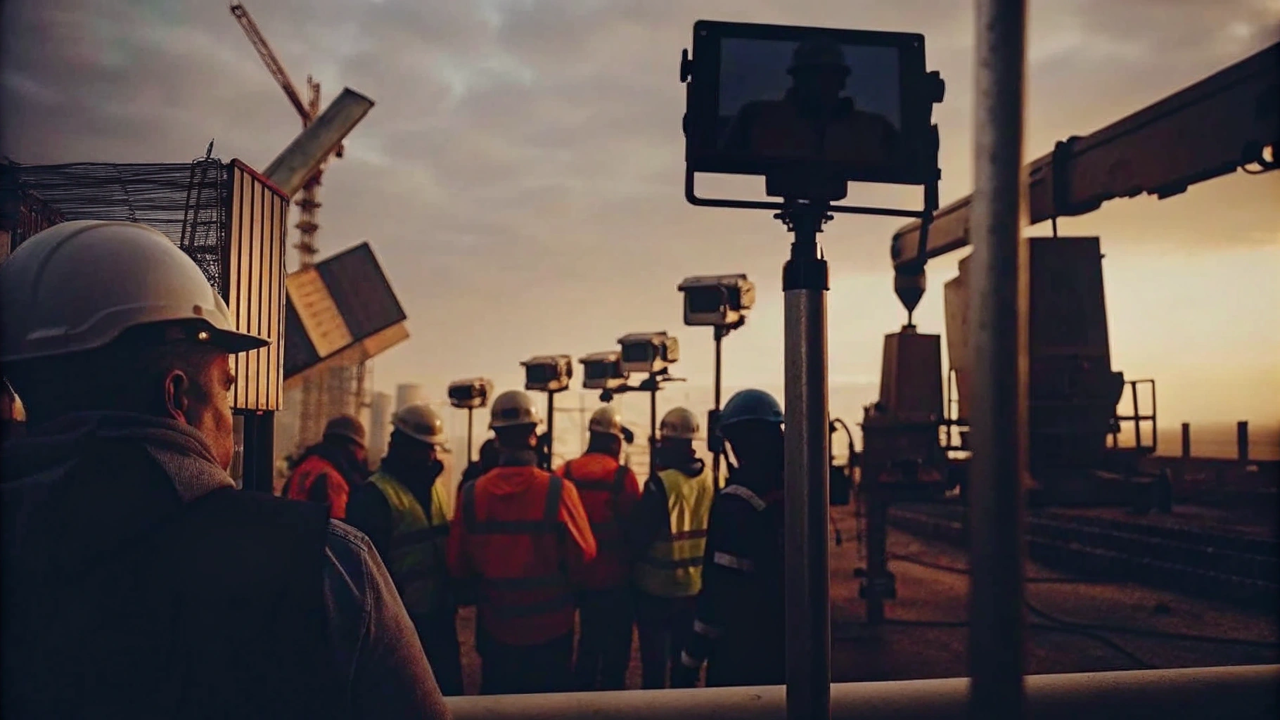CCTV Enhancing Construction Site Management