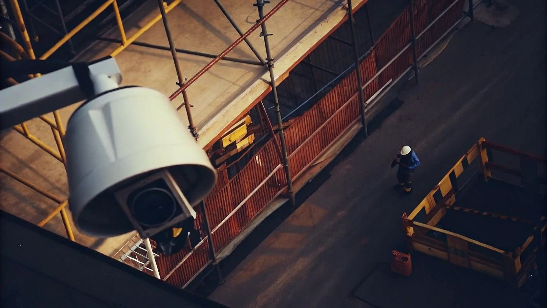CCTV Installation Enhancing Safety at Construction Sites