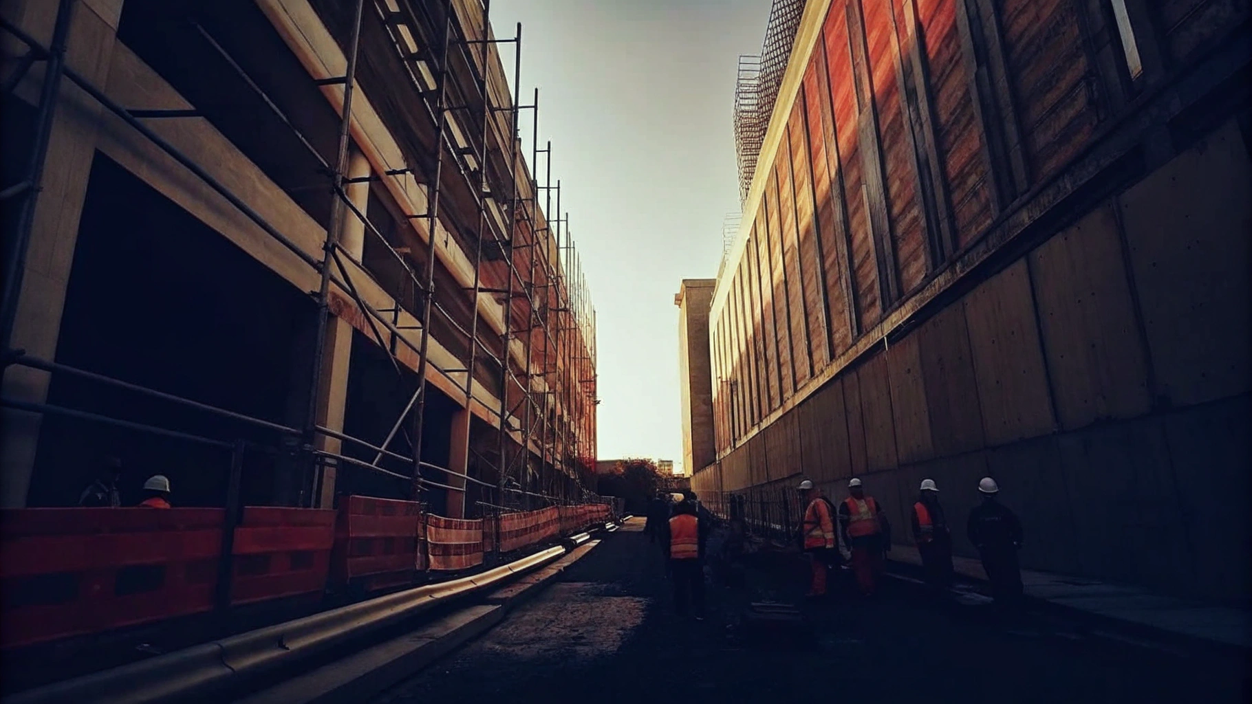 Facilities Management at a Construction Site